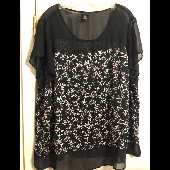 torrid Tops - ⬇️⬇️Sexy black Torrid tunic